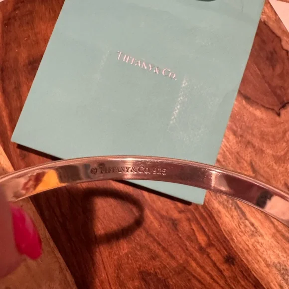 Tiffany & Co. Silver Bangle Bracelet - Picture 5 of 8